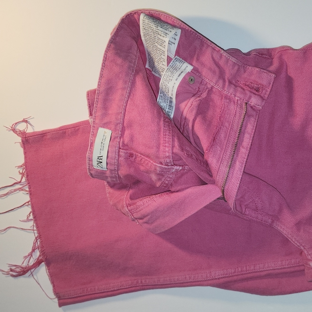 COPY - ZARA Jeans pink size 6